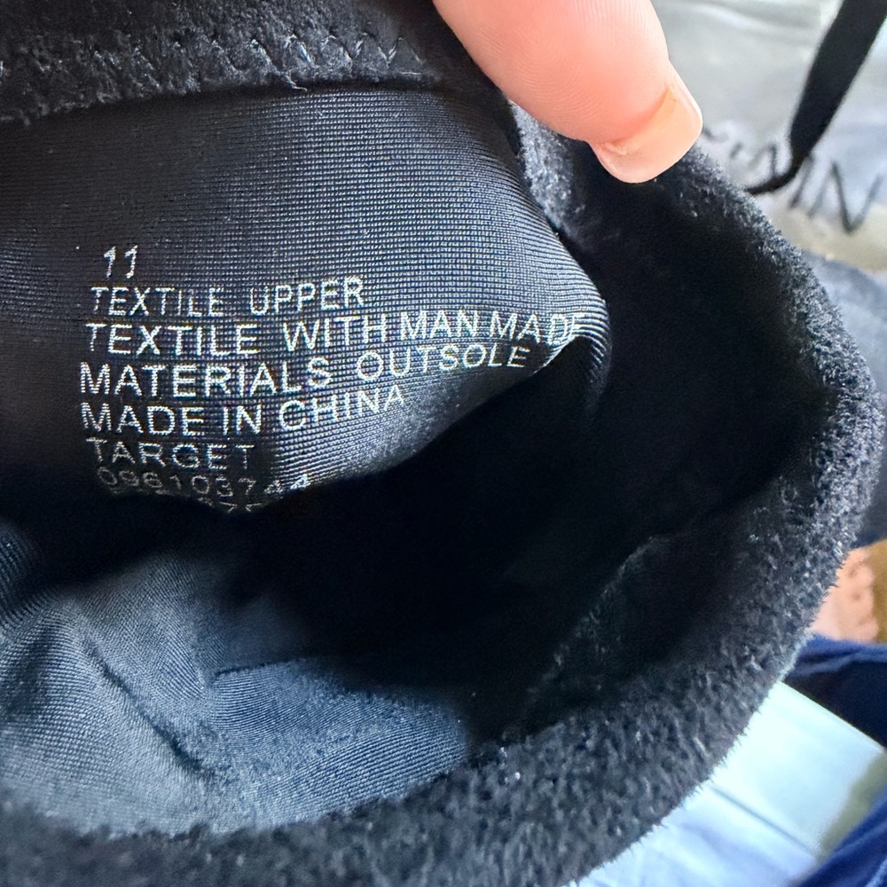 Target Black Heeled Boots with Floral Embellishments - Picture 6 of 6